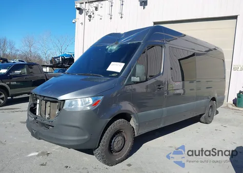 2019 Mercedes-Benz Sprinter 2500 High Roof I4 from USA, damaged, VIN WD4PF1ED5KT009248